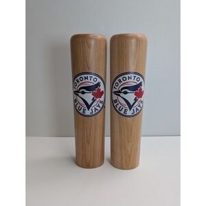 Toronto Blue Jays Solid Wood Dugout Mug, 12 Oz, 10" High - Set Of 2 - Authentic